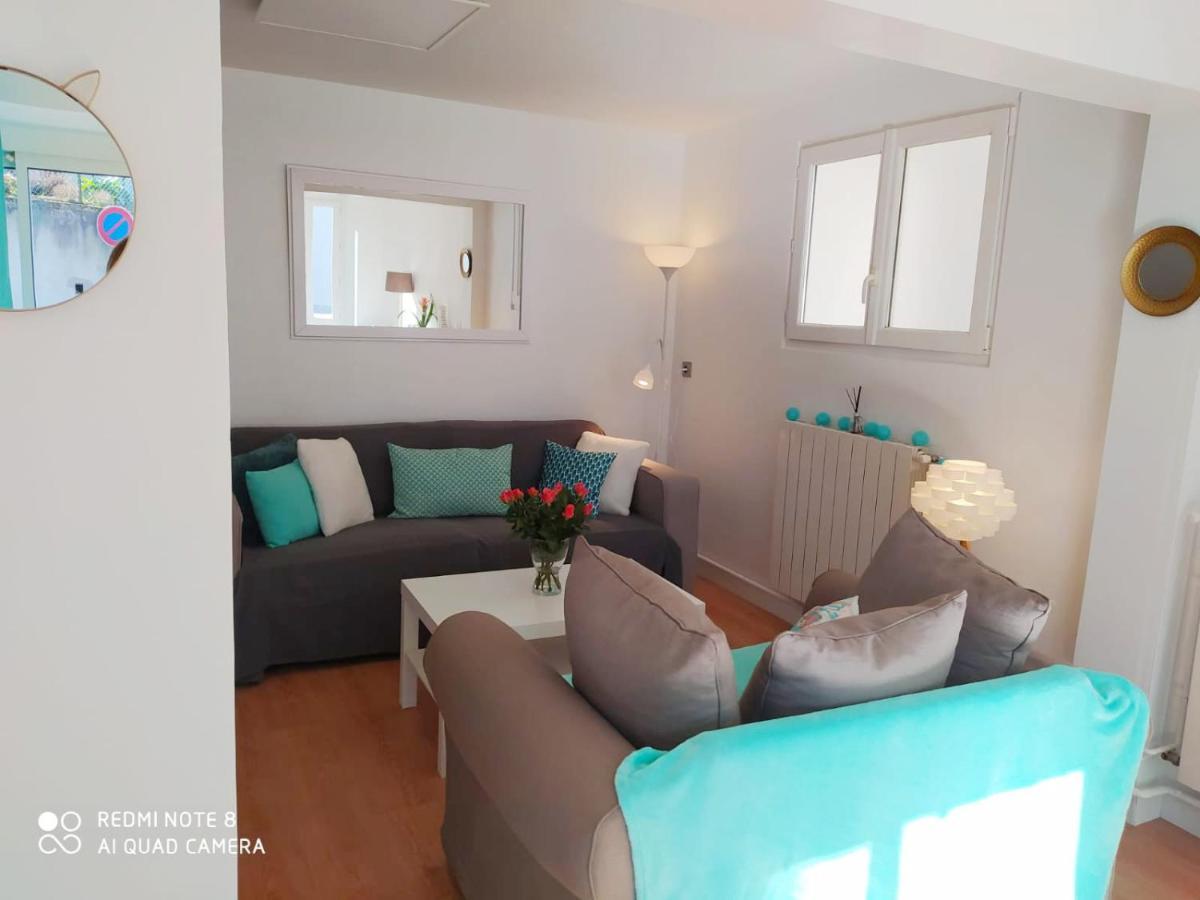 Appartement Rez De Chaussee 2 Chambres Avec Terrasse 캄보레방 외부 사진